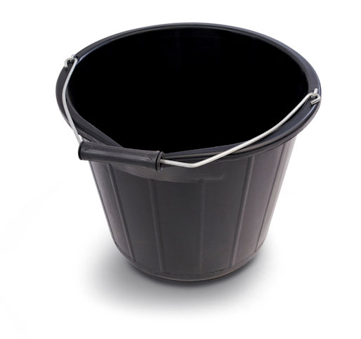 mixing bucket plastic builders bucket