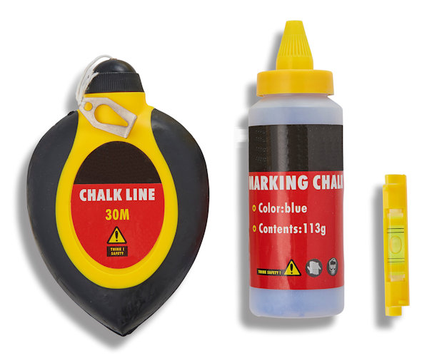 Chalk line set