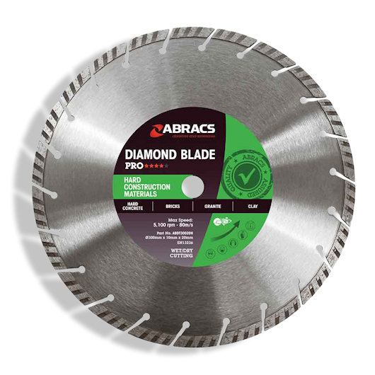 300mm Hard Material General Purpose Diamond Blade Hard Material Diamond Blade