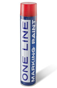 Builders Red Line Marker Paint